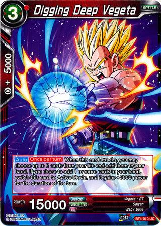 Digging Deep Vegeta (BT4-010) [Colossal Warfare] - POKÉ JEUX