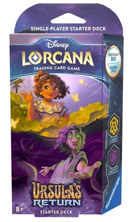 (FRANÇAIS) DISNEY LORCANA URSULAS RETURN STARTER DECK (FRENCH) - POKÉ JEUX