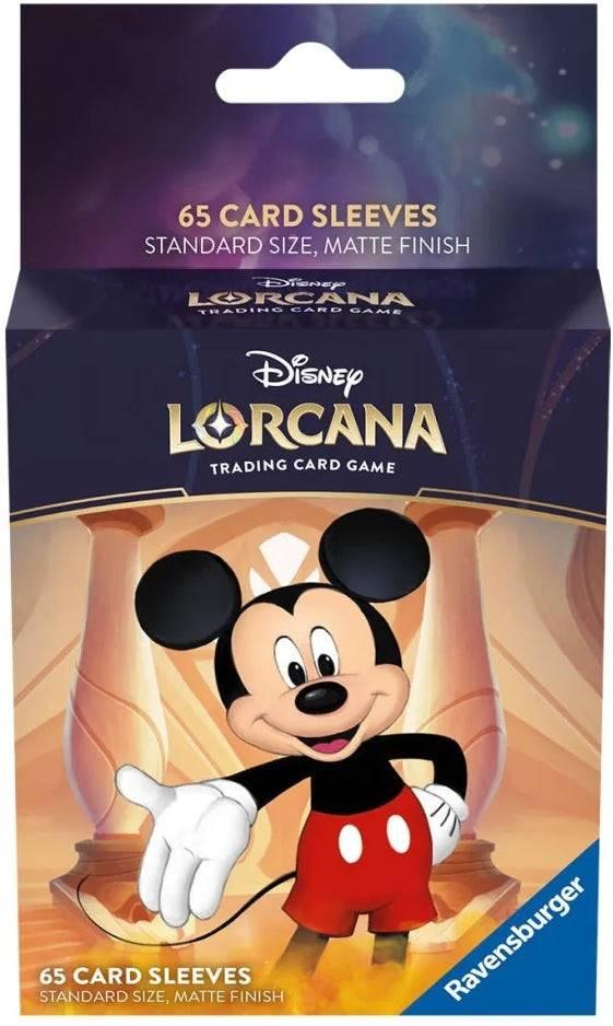 Disney Lorcana - The First Chapter - Standard Size Matte Sleeves - Mickey Mouse