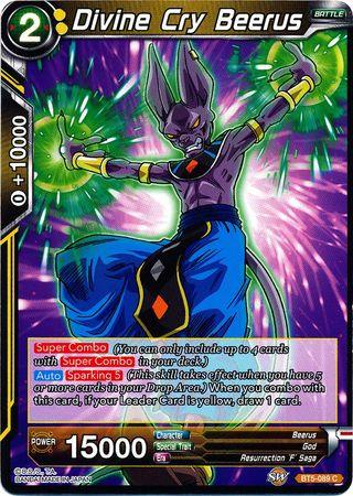 Divine Cry Beerus (BT5-089) [Miraculous Revival] - POKÉ JEUX