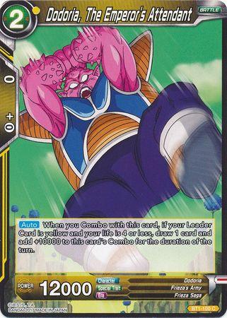 Dodoria, The Emperor's Attendant (BT1-100) [Galactic Battle] - POKÉ JEUX