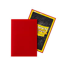 Dragon Shield Crimson Matte Sleeves - Japanese Size