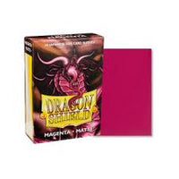 Dragon Shield Magenta Matte Sleeves - Japanese Size