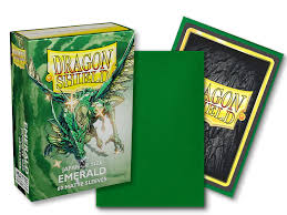 Dragon Shield Emerald Matte Sleeves - Japanese Size