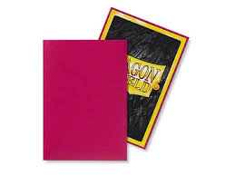 Dragon Shield Magenta Matte Sleeves - Japanese Size