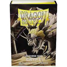 Dragon Shield Crypt Matte Sleeves - Japanese Size