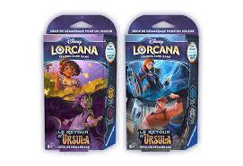 Combo 3 : Lorcana - Booster Box Le retour d'Ursula + 2 decks (French) - POKÉ JEUX