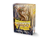 Dragon Shield Copper Matte Sleeves - Japanese Size