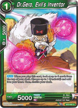 Dr. Gero, Evil's Inventor (BT3-067) [Cross Worlds] - POKÉ JEUX