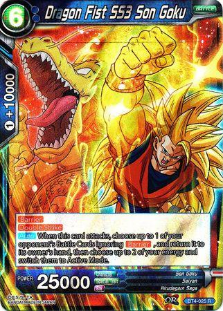 Dragon Fist SS3 Son Goku (BT4-025) [Colossal Warfare] - POKÉ JEUX