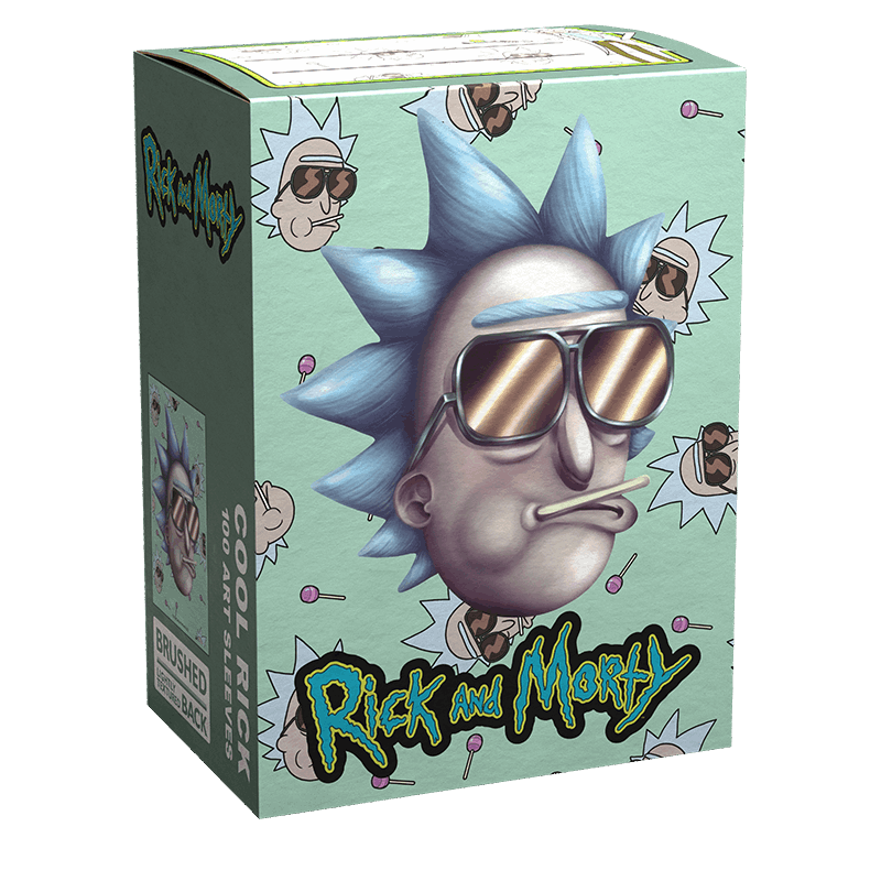 Dragon Shield - Rick and Morty Standard sleeves: Cool Rick (100)