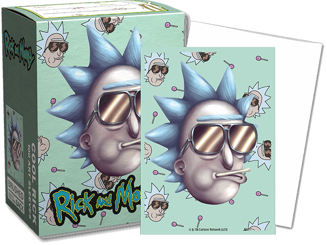 Dragon Shield - Rick and Morty Standard sleeves: Cool Rick (100)