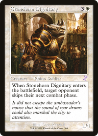 Stonehorn Dignitary (Timeshifted) [Time Spiral Remastered]