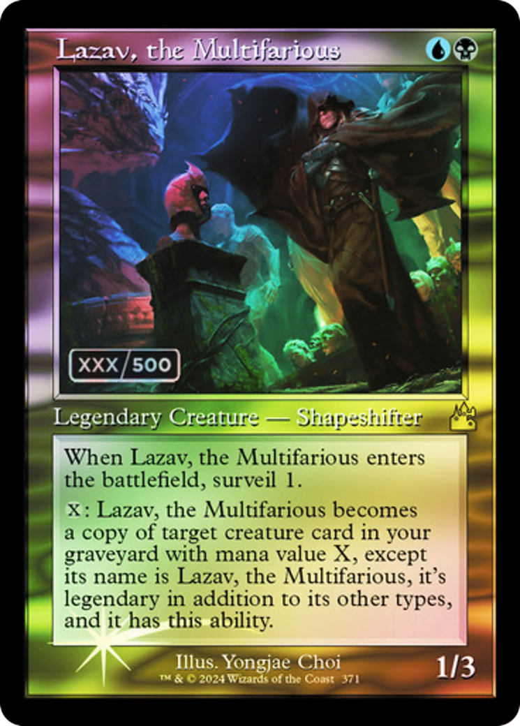 Lazav, the Multifarious (Retro) (Serialized) [Ravnica Remastered]