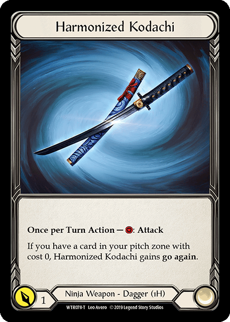 Anothos // Harmonized Kodachi [WTR040-T // WTR078-T] (Welcome to Rathe) Alpha Print Normal - POKÉ JEUX