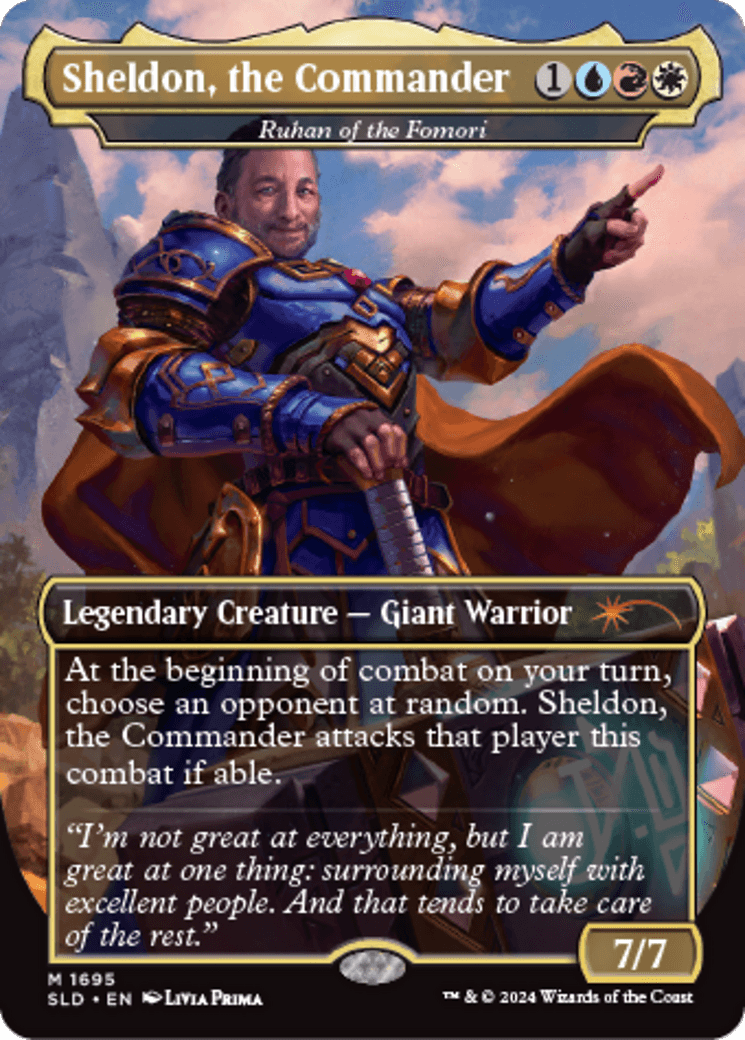 Ruhan of the Fomori - Sheldon, the Commander [Secret Lair: Sheldon's Spellbook] - POKÉ JEUX