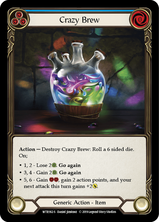 Crazy Brew [WTR162-S] (Welcome to Rathe) Alpha Print Rainbow Foil - POKÉ JEUX