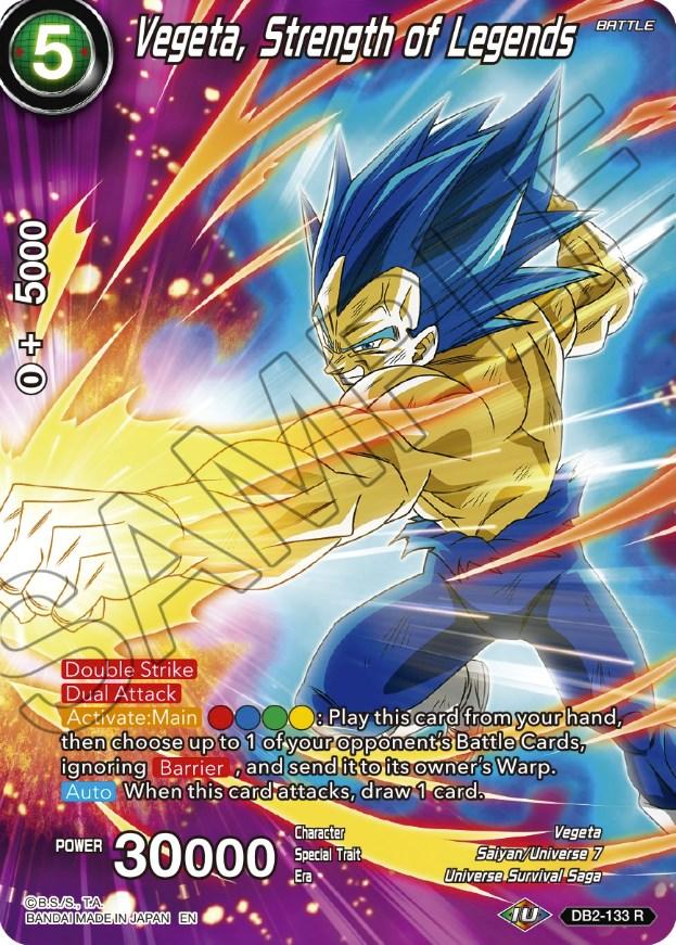 Vegeta, Strength of Legends (DB2-133) [Theme Selection: History of Vegeta] - POKÉ JEUX