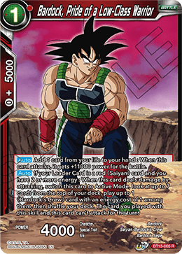 Bardock, Pride of a Low-Class Warrior (Rare) (BT13-005) [Supreme Rivalry] - POKÉ JEUX