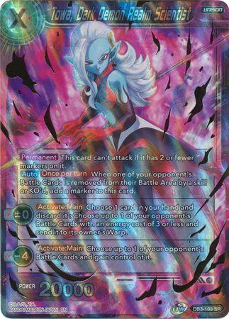 Towa, Dark Demon Realm Scientist (DB3-103) [Giant Force] - POKÉ JEUX