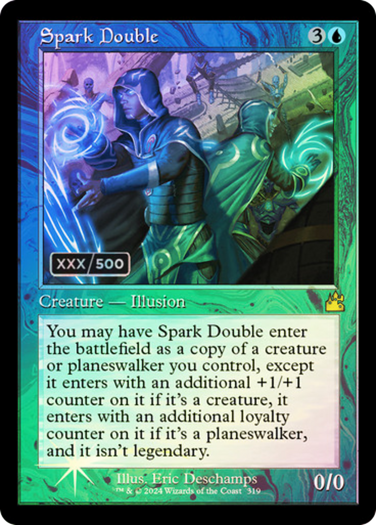 Spark Double (Retro) (Serialized) [Ravnica Remastered]