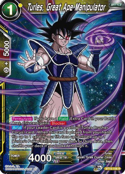 Turles, Great Ape Manipulator (BT15-106) [Saiyan Showdown] - POKÉ JEUX