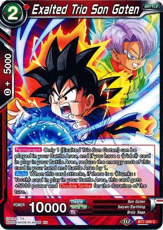 Exalted Trio Son Goten (BT7-009) [Assault of the Saiyans] - POKÉ JEUX