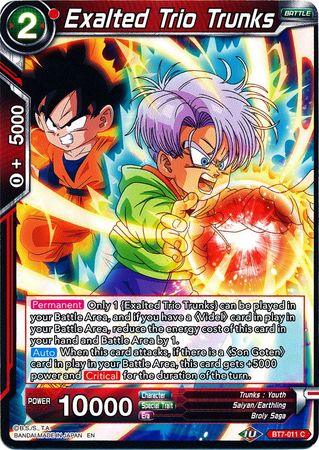 Exalted Trio Trunks (BT7-011) [Assault of the Saiyans] - POKÉ JEUX