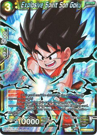 Explosive Spirit Son Goku (BT3-088) [Cross Worlds] - POKÉ JEUX