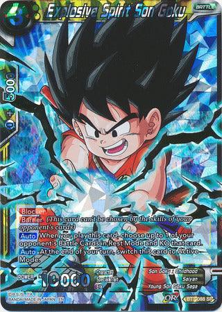 Explosive Spirit Son Goku (Shatterfoil) (BT3-088) [Dragon Brawl] - POKÉ JEUX