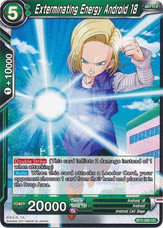 Exterminating Energy Android 18 (BT2-090) [Union Force] - POKÉ JEUX