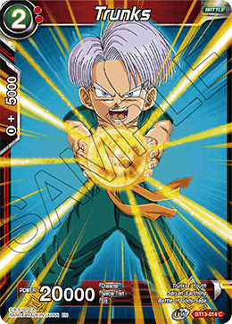 Trunks (Common) (BT13-014) [Supreme Rivalry] - POKÉ JEUX