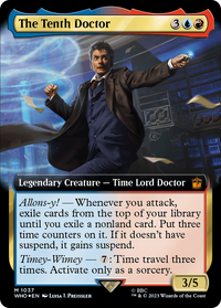 The Tenth Doctor (Extended Art) (Surge Foil) [Doctor Who]