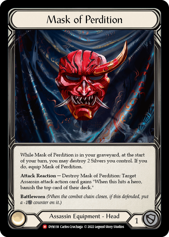 Mask of Perdition [DYN118] (Dynasty) Cold Foil - POKÉ JEUX