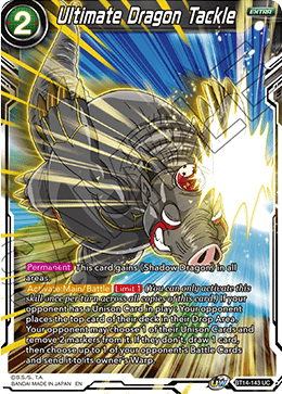 Ultimate Dragon Tackle (BT14-143) [Cross Spirits] - POKÉ JEUX