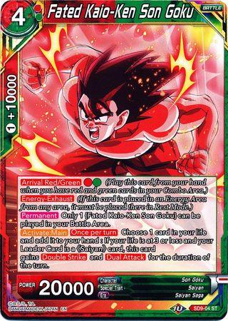 Fated Kaio-Ken Son Goku (SD9-04) [Assault of the Saiyans] - POKÉ JEUX