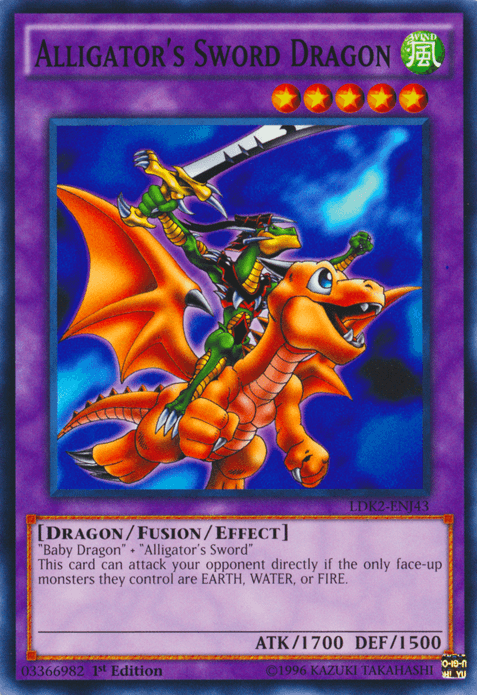 Alligator's Sword Dragon [LDK2-ENJ43] Common - POKÉ JEUX