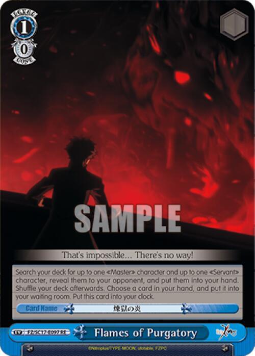 Flames of Purgatory [Fate/Zero Chronicle Set] - POKÉ JEUX