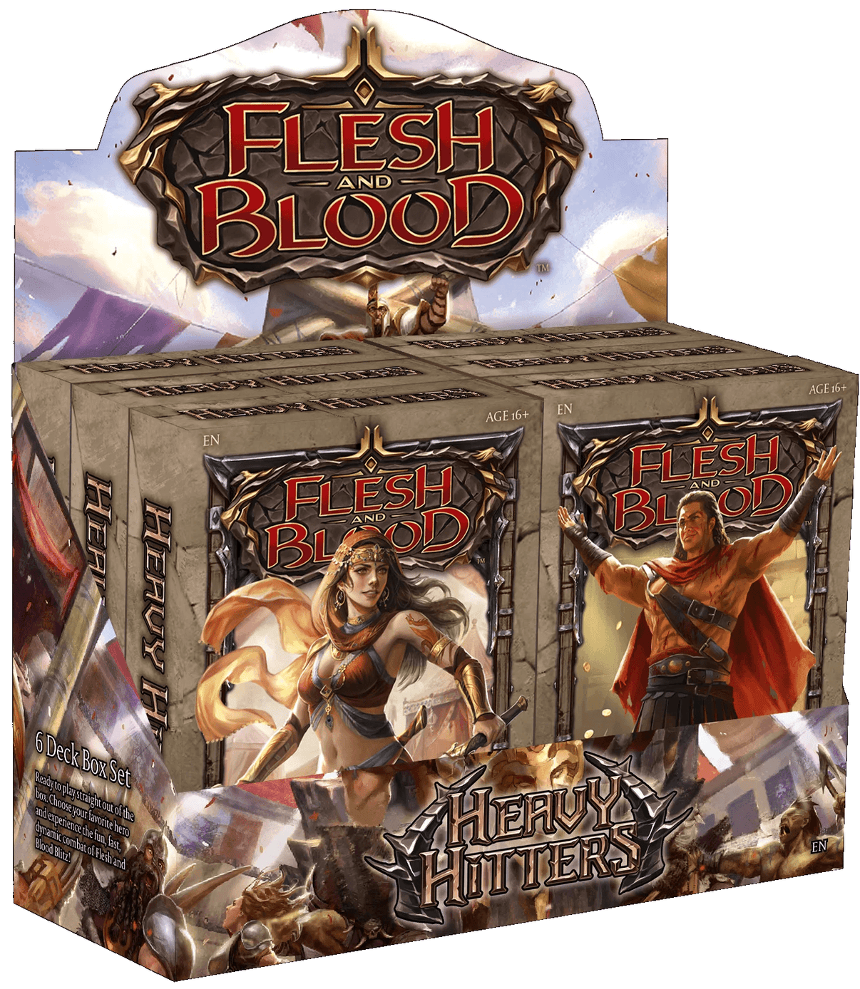 Flesh and Blood Heavy Hitters Blitz Deck - POKÉ JEUX