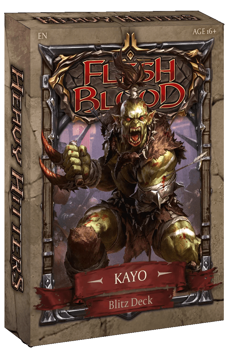 Flesh and Blood Heavy Hitters Blitz Deck - POKÉ JEUX