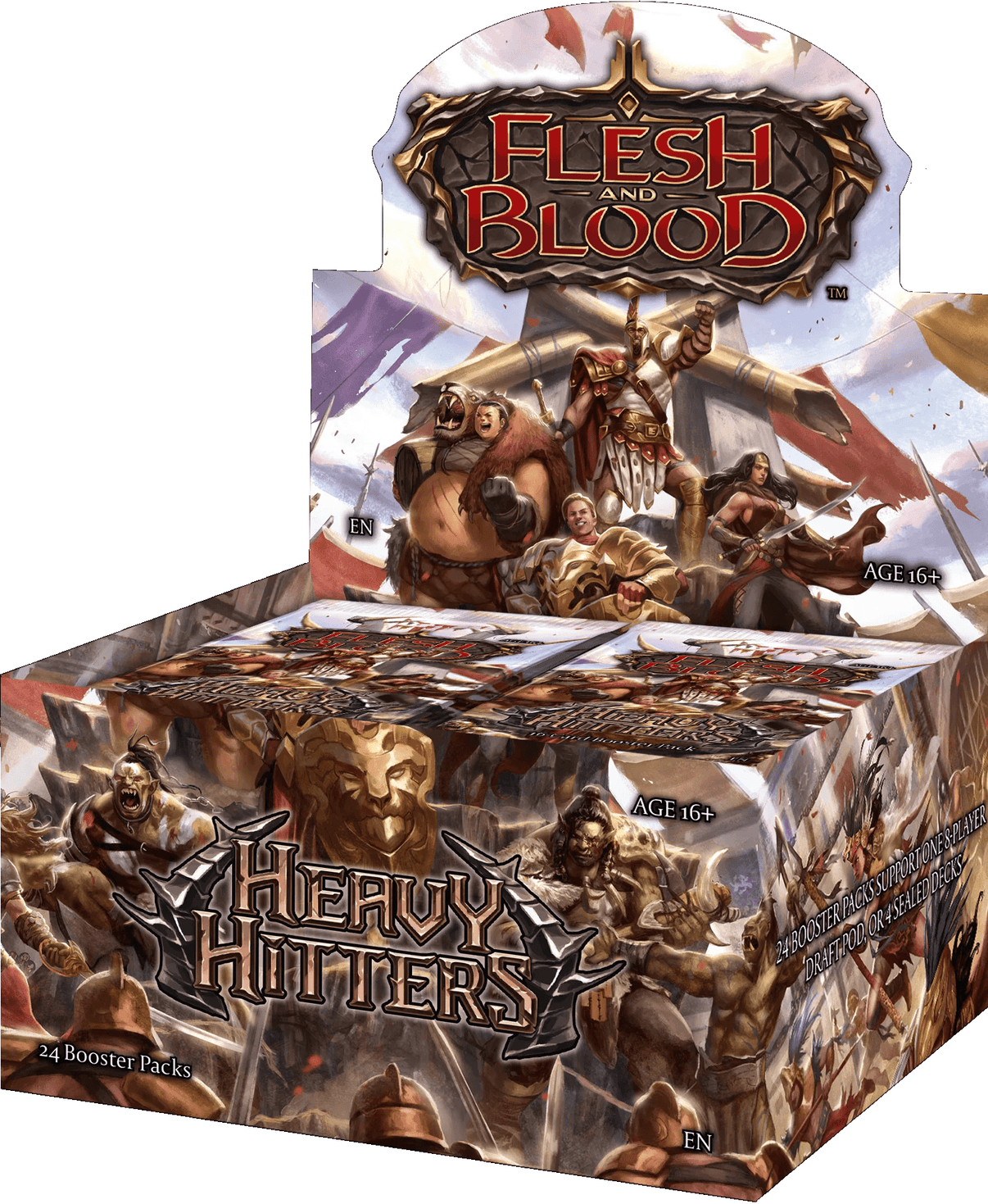 Flesh and Blood Heavy Hitters Booster Box - POKÉ JEUX