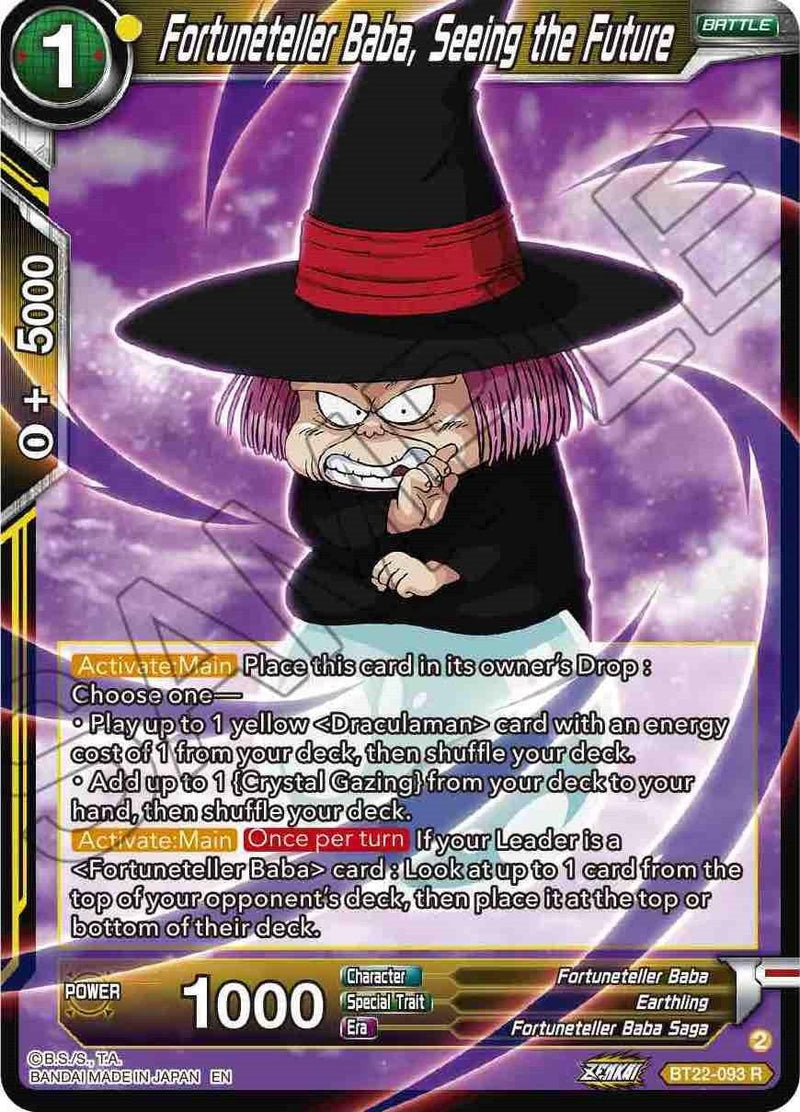 Fortuneteller Baba, Seeing the Future (BT22-093) [Critical Blow] - POKÉ JEUX