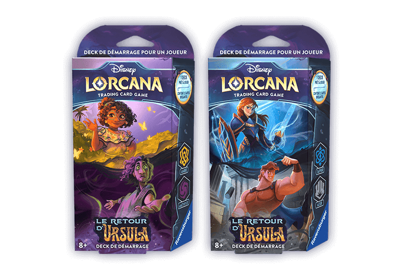 Combo 1 : Lorcana Quête des illumineurs + 2 decks (French) - POKÉ JEUX