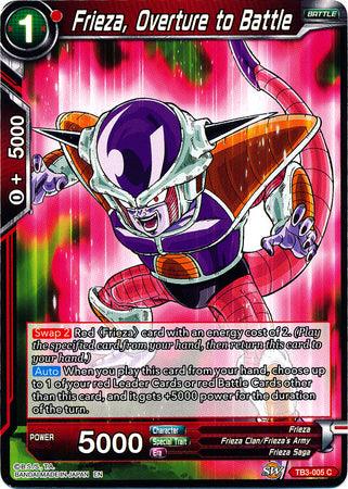 Frieza, Overture to Battle (TB3-005) [Clash of Fates] - POKÉ JEUX