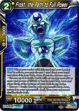 Frost, the Path to Full Power (BT7-087) [Assault of the Saiyans] - POKÉ JEUX