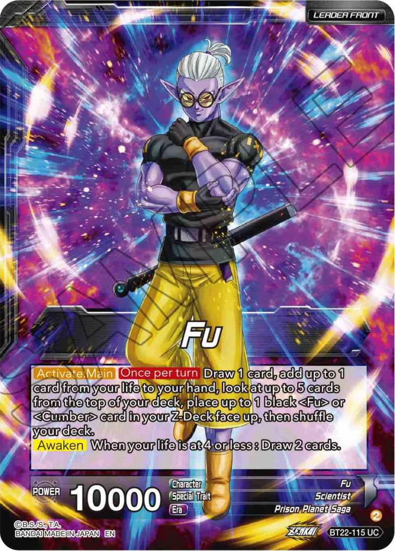 Fu // Super Fu, Heinous Commander (BT22-115) [Critical Blow] - POKÉ JEUX