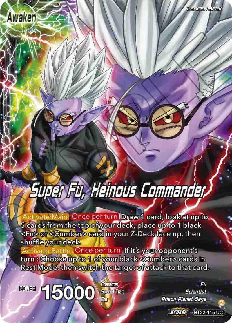 Fu // Super Fu, Heinous Commander (BT22-115) [Critical Blow] - POKÉ JEUX