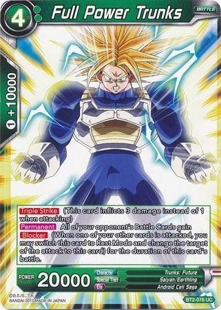 Full Power Trunks (BT2-078) [Union Force] - POKÉ JEUX