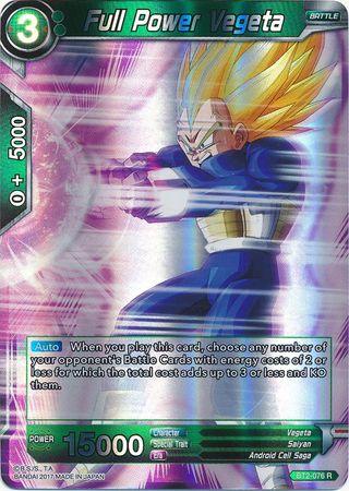 Full Power Vegeta (BT2-076) [Union Force] - POKÉ JEUX