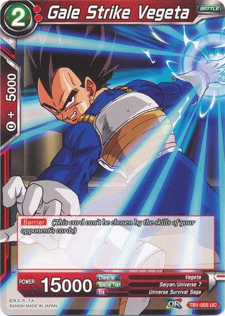 Gale Strike Vegeta (TB1-005) [The Tournament of Power] - POKÉ JEUX